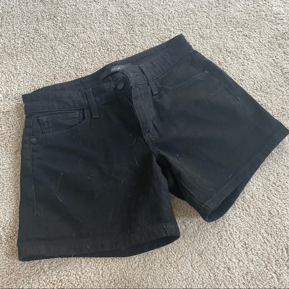 Joe's Jeans Black Denim Shorts